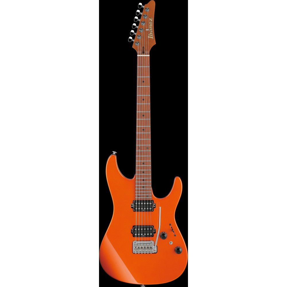 Ibanez AZ2402-ROM Prestige AZ Electric Guitar 6-String - Roadster Orange Metallic + Case