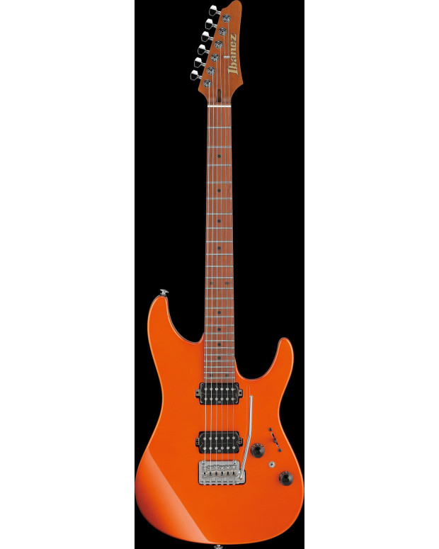 Ibanez AZ2402-ROM Prestige AZ Electric Guitar 6-String - Roadster Orange Metallic + Case