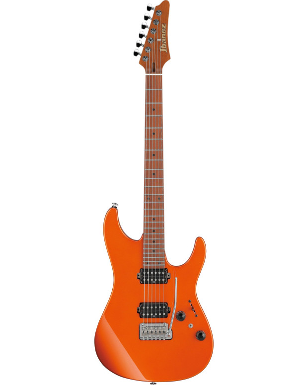 Ibanez AZ2402-ROM Prestige AZ Electric Guitar 6-String - Roadster Orange Metallic + Case