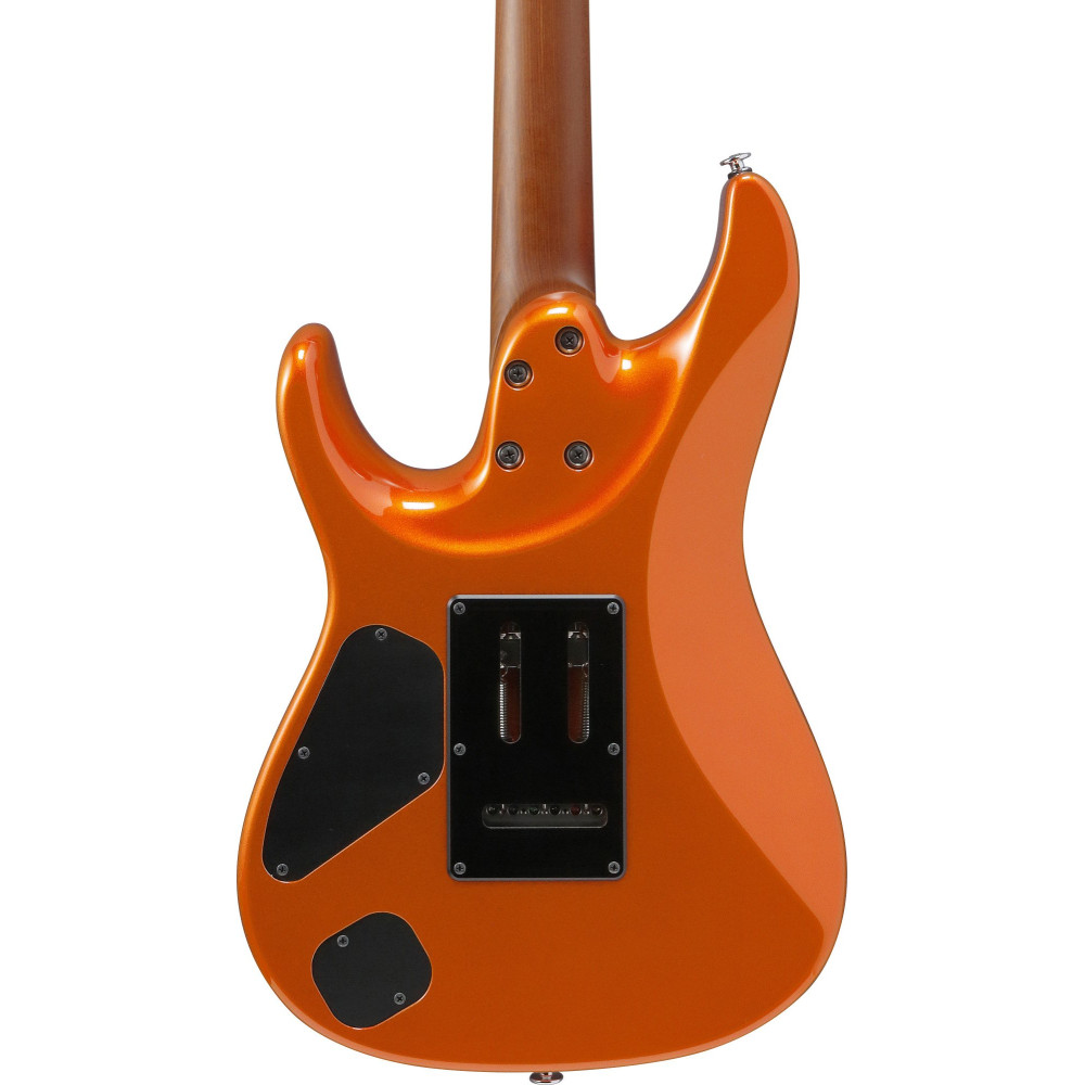 Ibanez AZ2402-ROM Prestige AZ Electric Guitar 6-String - Roadster Orange Metallic + Case