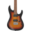 Ibanez AZ2402-TFF Prestige AZ Electric Guitar 6-String - Tri Fade Burst + Case (M20AZ)