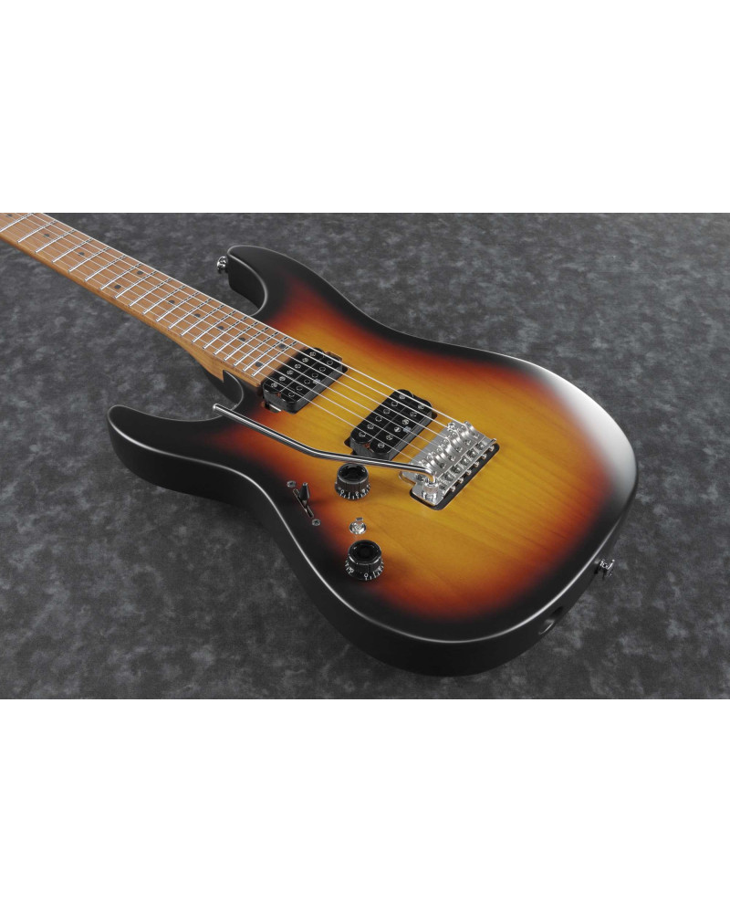 Ibanez AZ2402L-TFF Prestige AZ Electric Guitar 6-String Lefty - Tri Fade Burst + Case (M20AZL)
