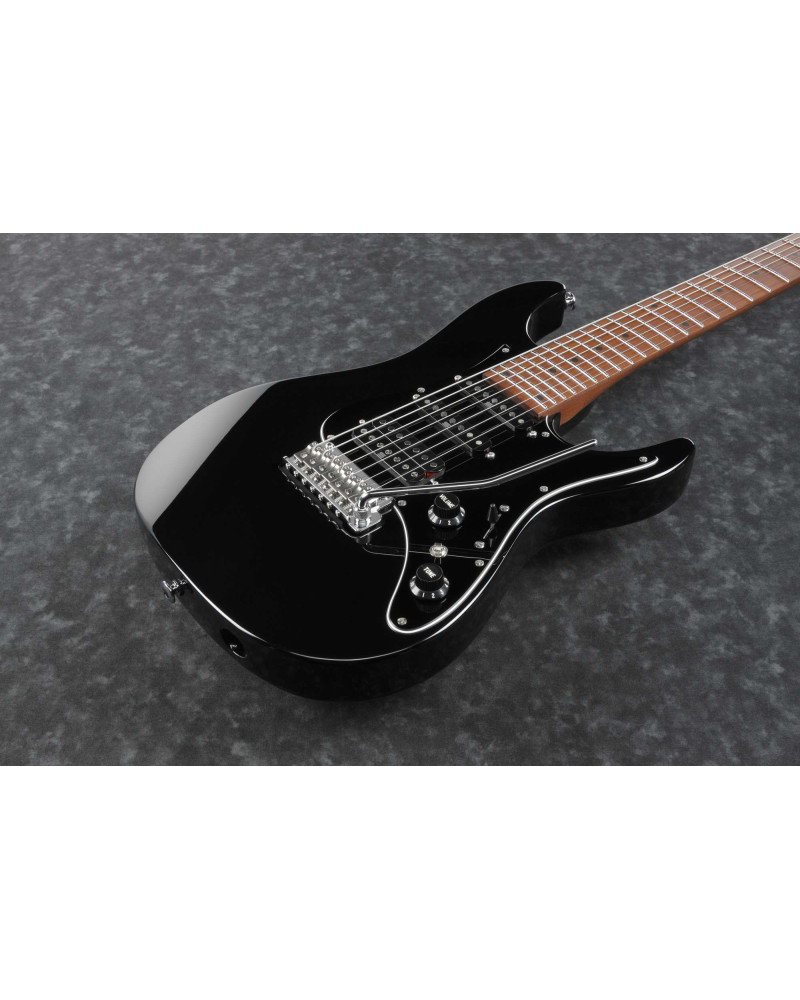 Ibanez AZ24047-BK Prestige AZ Electric Guitar 7-String - Black + Case (M20AZ)