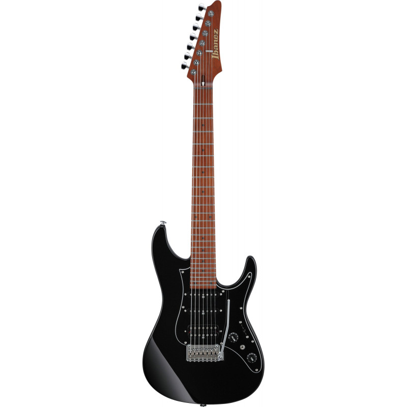 Ibanez AZ24047-BK Prestige AZ Electric Guitar 7-String - Black + Case (M20AZ)
