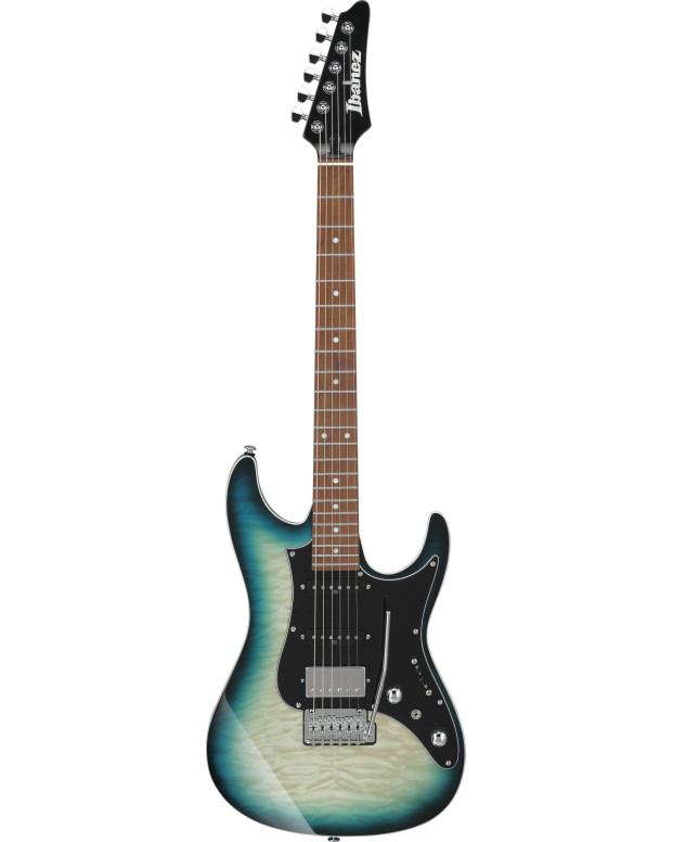 Ibanez AZ24P1QM-DOB Premium AZ Electric Guitar 6-String - Deep Ocean Blonde + Gig Bag
