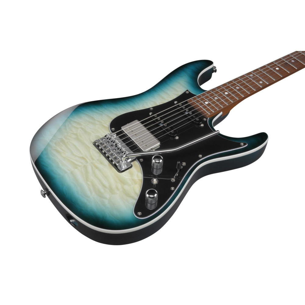 Ibanez AZ24P1QM-DOB Premium AZ Electric Guitar 6-String - Deep Ocean Blonde + Gig Bag