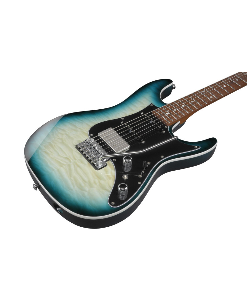 Ibanez AZ24P1QM-DOB Premium AZ Electric Guitar 6-String - Deep Ocean Blonde + Gig Bag