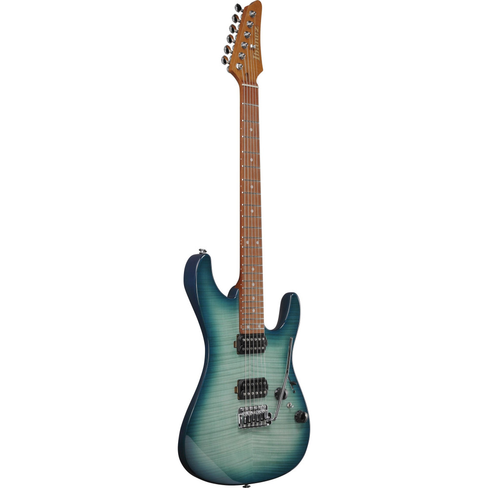 Ibanez AZ24S1F-TXB AZ Electric Guitar 6-String - Transparent Turquoise Burst