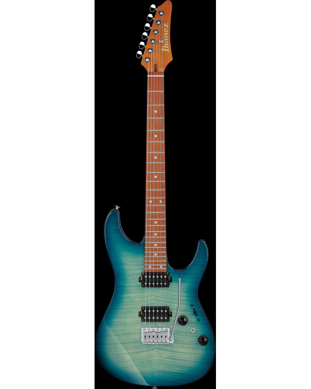 Ibanez AZ24S1F-TXB AZ Electric Guitar 6-String - Transparent Turquoise Burst