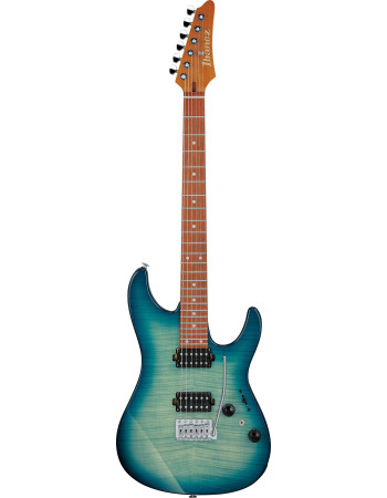Ibanez AZ24S1F-TXB AZ Electric Guitar 6-String - Transparent Turquoise Burst