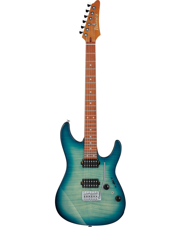Ibanez AZ24S1F-TXB AZ Electric Guitar 6-String - Transparent Turquoise Burst