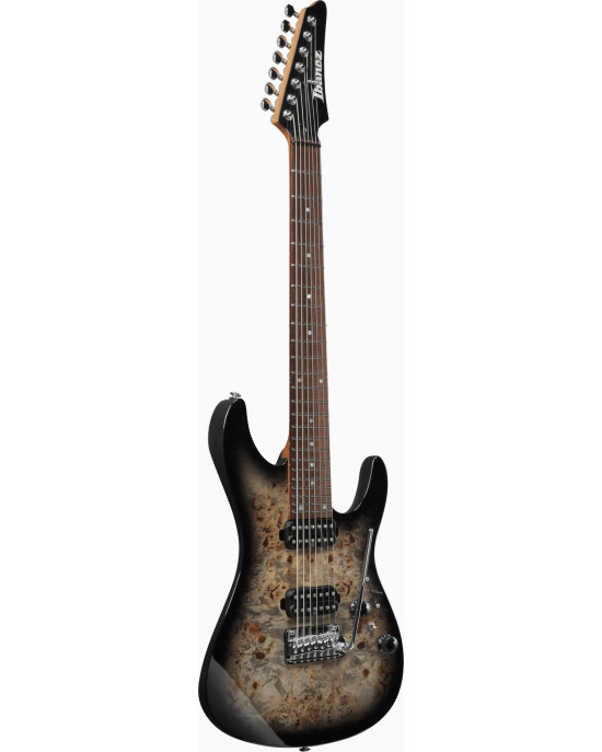 Ibanez AZ427P1PB-CKB AZ Premium Electric Guitar 7-String - Charcoal Black Burst + Gig Bag