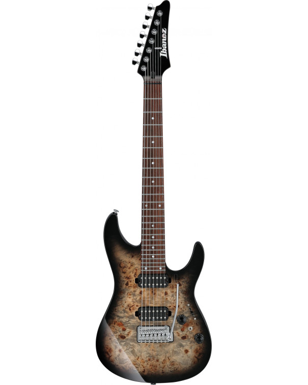 Ibanez AZ427P1PB-CKB AZ Premium Electric Guitar 7-String - Charcoal Black Burst + Gig Bag