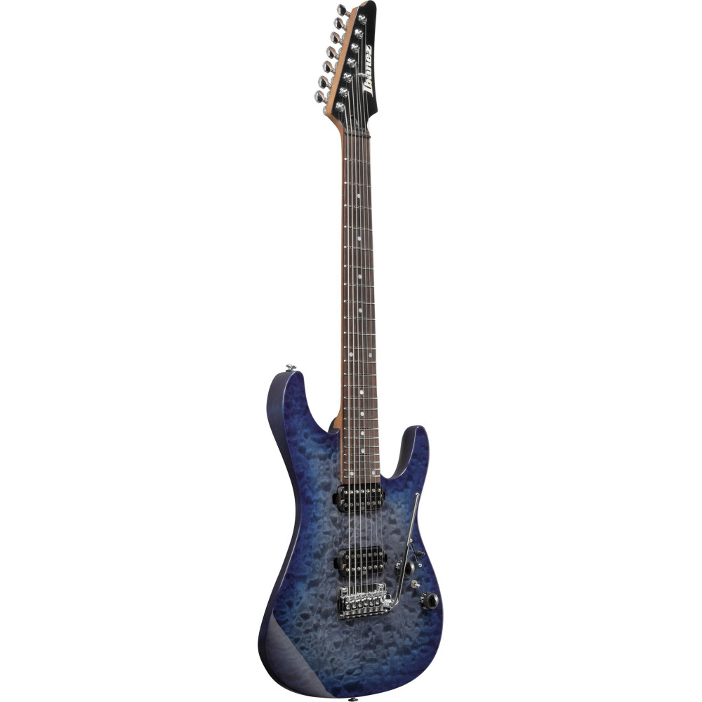Ibanez AZ427P2QM-TUB Premium AZ Electric Guitar 7-String - Twilight Blue Burst + Gig Bag
