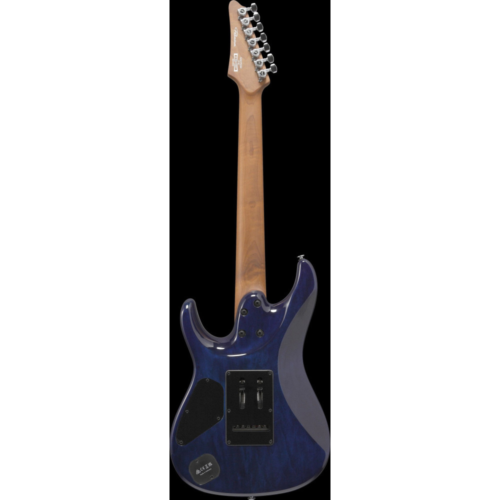 Ibanez AZ427P2QM-TUB Premium AZ Electric Guitar 7-String - Twilight Blue Burst + Gig Bag