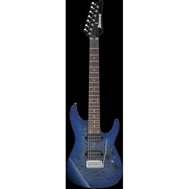 Ibanez AZ427P2QM-TUB Premium AZ Electric Guitar 7-String - Twilight Blue Burst + Gig Bag