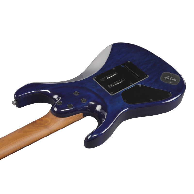 Ibanez AZ427P2QM-TUB Premium AZ Electric Guitar 7-String - Twilight Blue Burst + Gig Bag