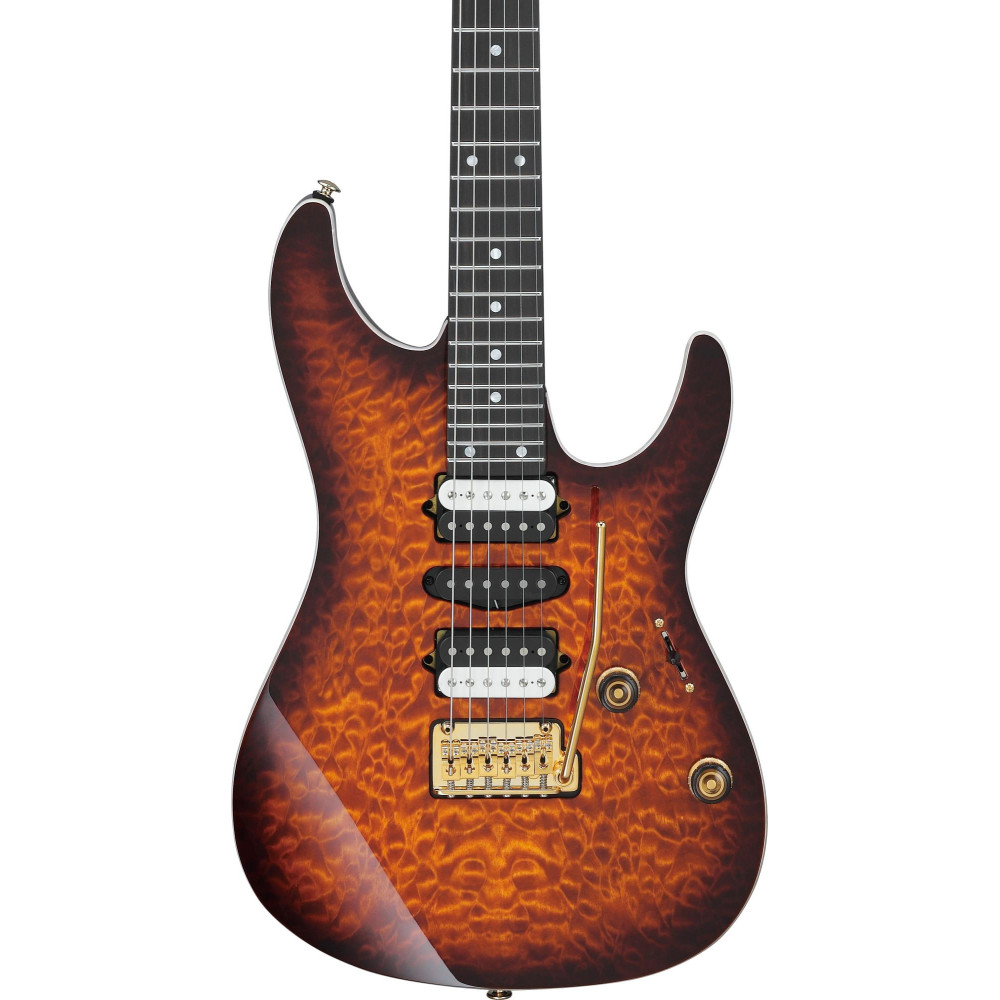 Ibanez AZ47P1QM-DEB Premium AZ Electric Guitar 6-String - Dragon Eye Burst + Gig Bag