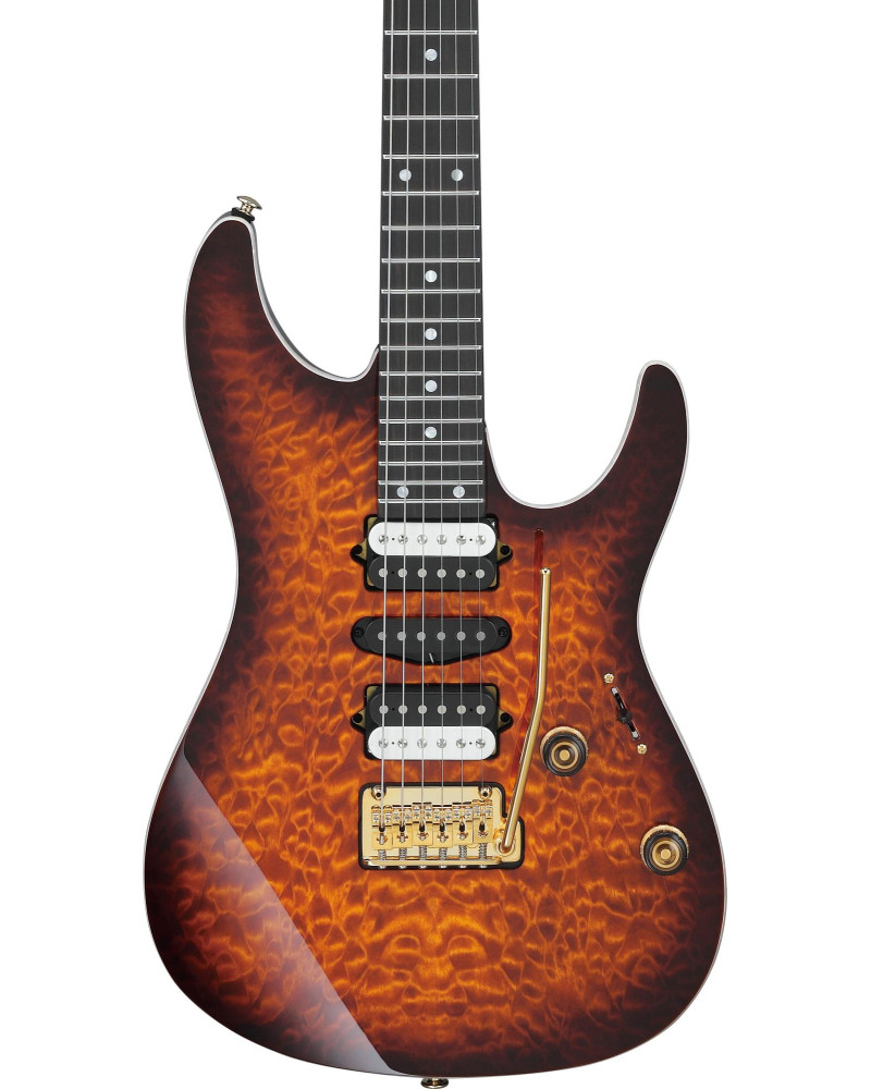 Ibanez AZ47P1QM-DEB Premium AZ Electric Guitar 6-String - Dragon Eye Burst + Gig Bag