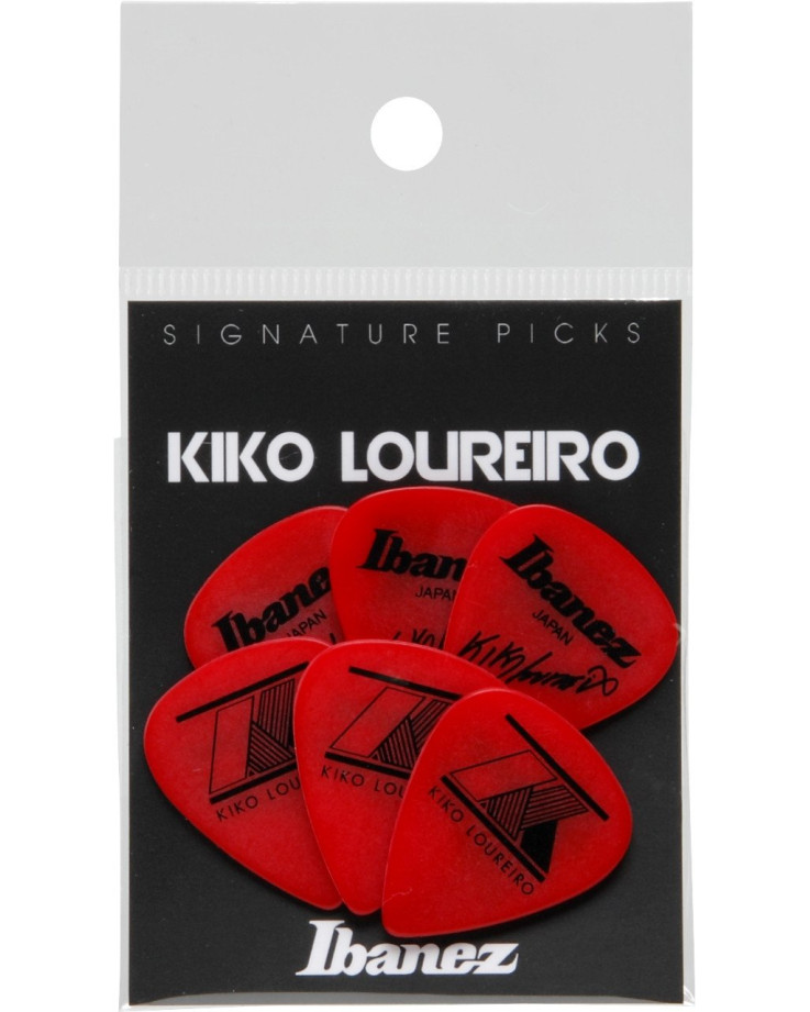 Ibanez B1000KL-RD Kiko Loureiro Signature Picks - 6 pcs