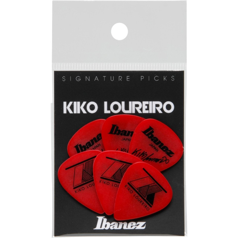 Ibanez B1000KL-RD Kiko Loureiro Signature Picks - 6 pcs