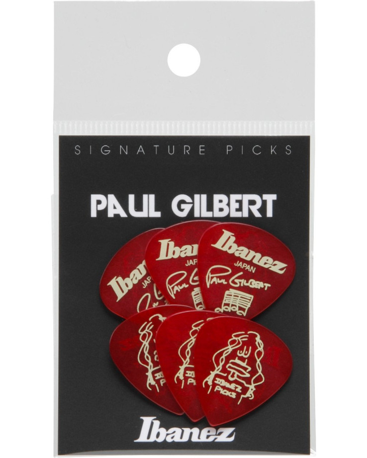 Ibanez B1000PG-CA Paul Gilbert Signature Picks - 6 pcs