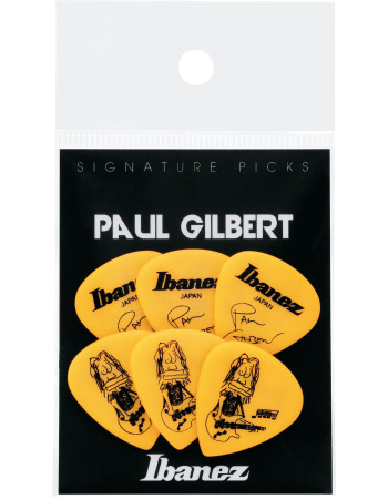 Ibanez B1000PG-YE Paul Gilbert Signature Picks - 6 pcs
