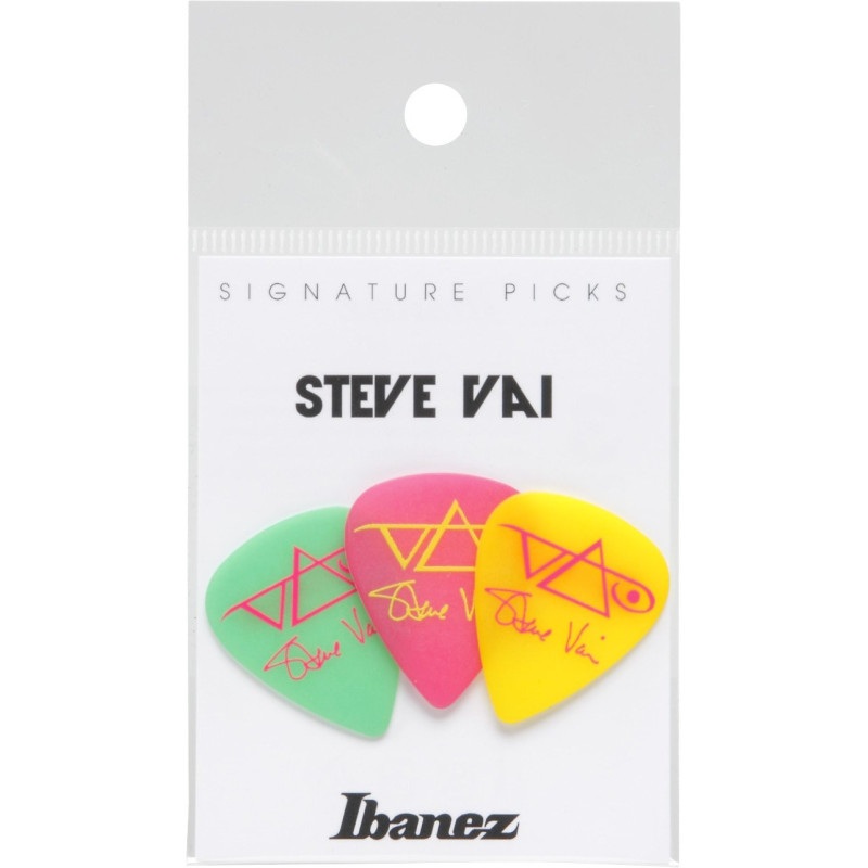 Ibanez B1000SVGPY Steve Vai Signature Picks - 3pcs