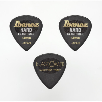Ibanez BEL16HD10SHBK Elastomer Picks - 3 pcs