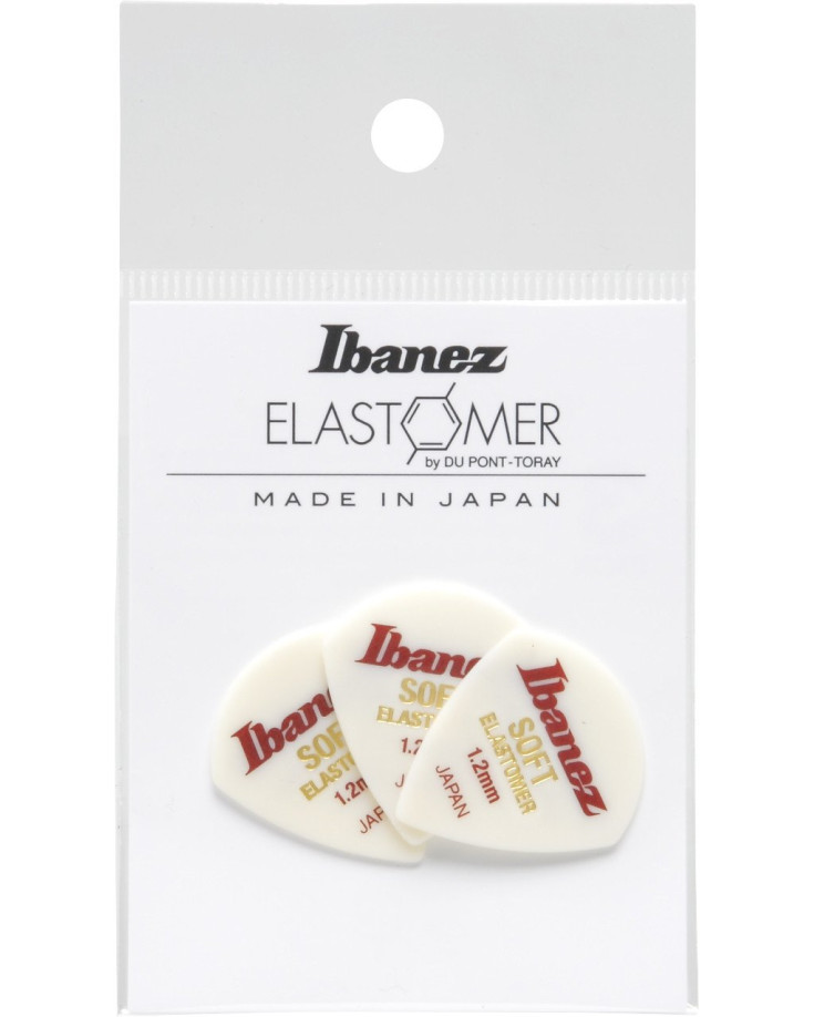 Ibanez BEL18ST12 Elastomer Picks - 3 pcs