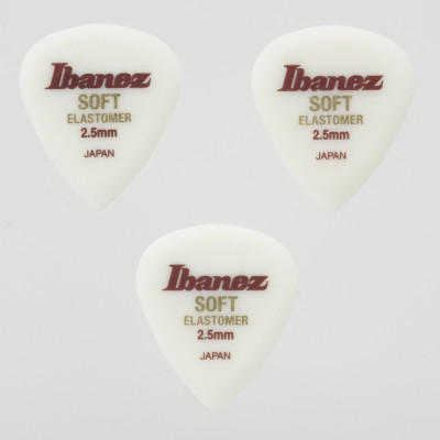 Ibanez BELJ1ST25 Elastomer Picks - 3 pcs