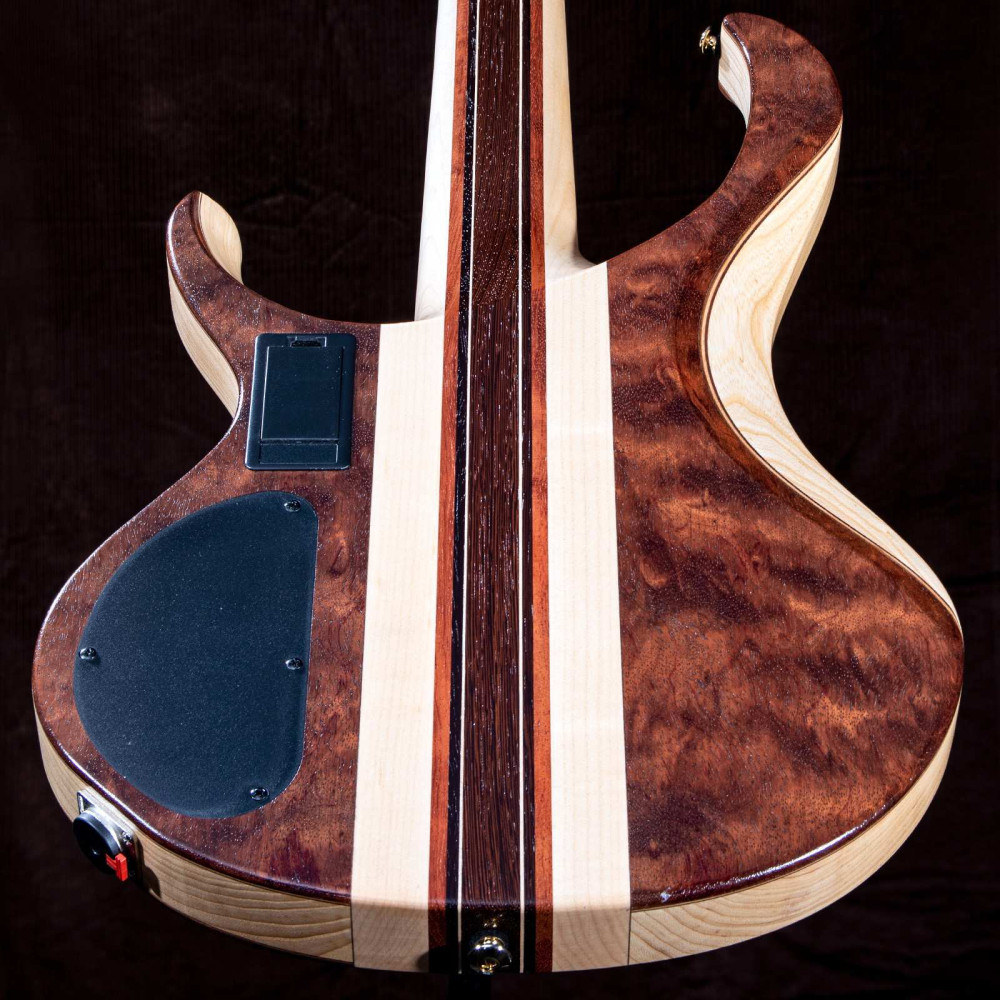 Ibanez BTB1835-NDL Premium BTB Electric Bass 5-String - Natural Shadow Low Gloss + Gig Bag