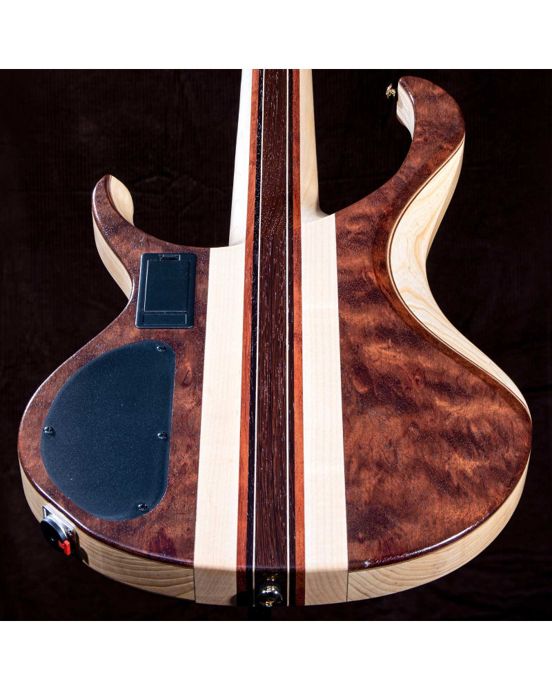 Ibanez BTB1835-NDL Premium BTB Electric Bass 5-String - Natural Shadow Low Gloss + Gig Bag