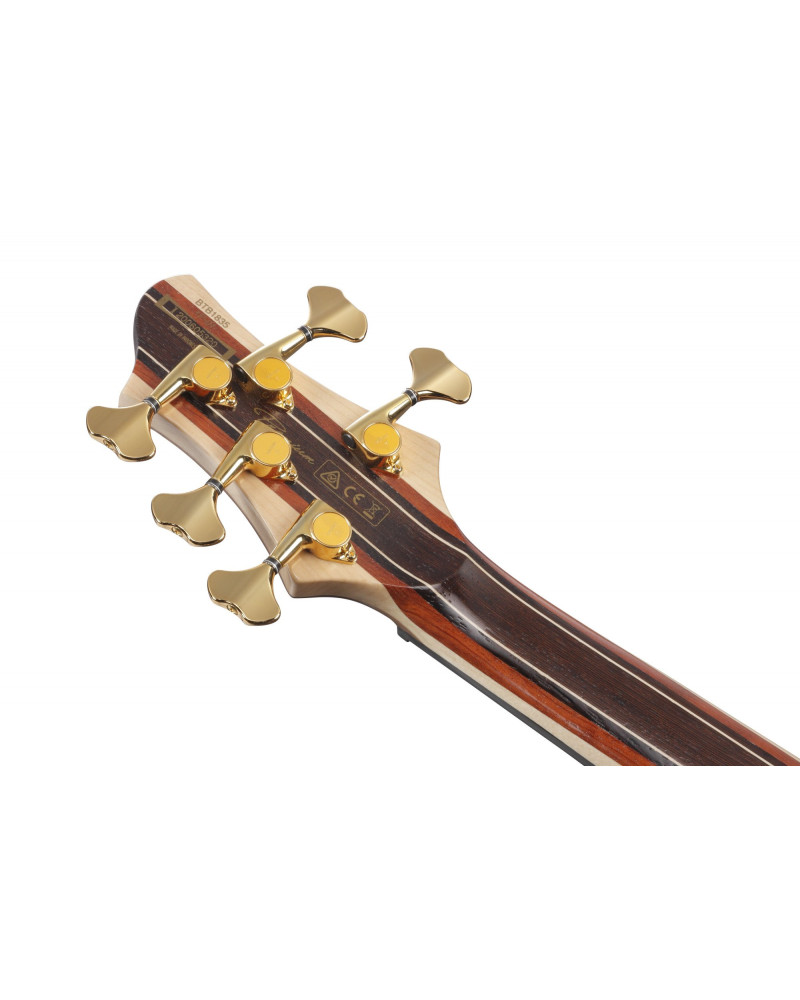 Ibanez BTB1835-NDL Premium BTB Electric Bass 5-String - Natural Shadow Low Gloss + Gig Bag