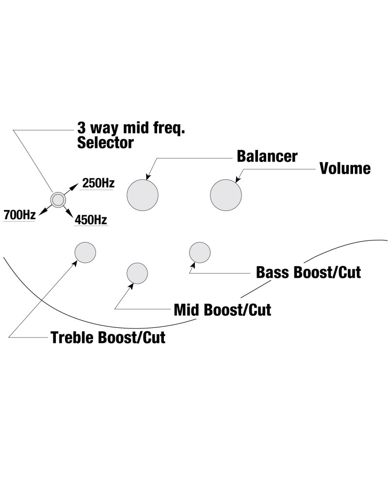 Ibanez BTB605-TGF BTB Electric Bass 5-String - Transparent Gray Flat