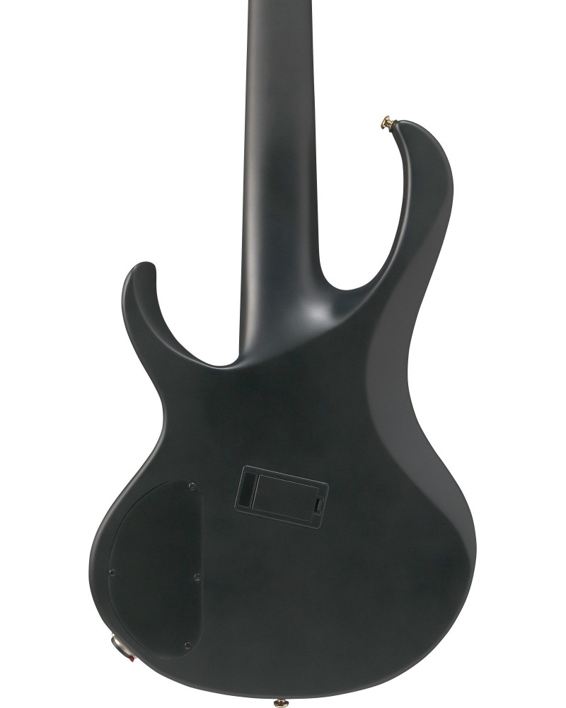 Ibanez BTB605LM-BKF Bass Workshop BTB Electric Bass 5-String Multi Scale - Black Flat Light-Angled
