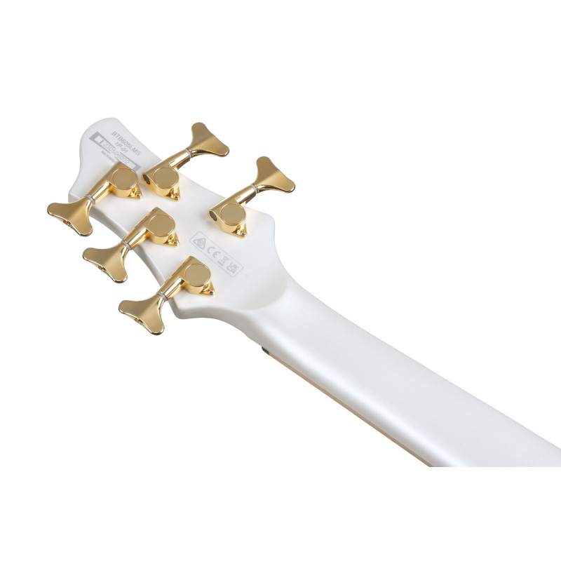 Ibanez BTB605MLM-PWM Bass Workshop BTB Electric Bass 5-String Multi Scale - Pearl White Matte