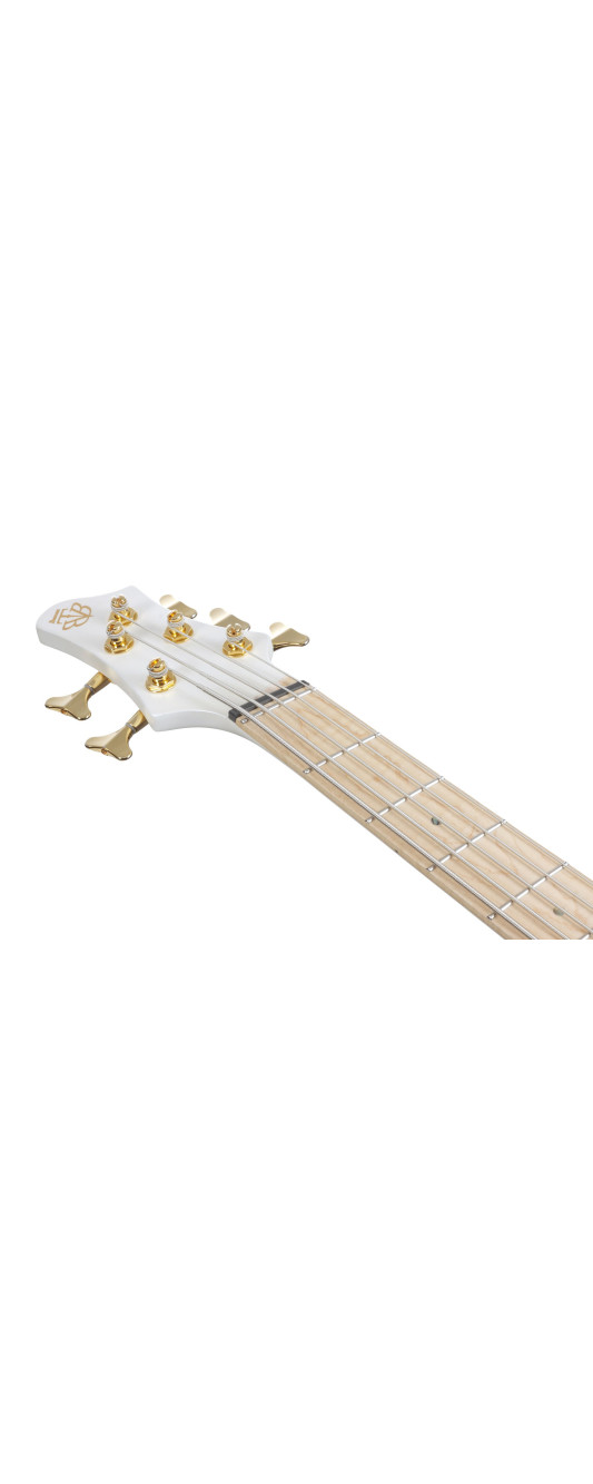 Ibanez BTB605MLM-PWM Bass Workshop BTB Electric Bass 5-String Multi Scale - Pearl White Matte