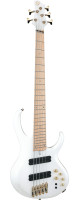 Ibanez BTB605MLM-PWM Bass Workshop BTB Electric Bass 5-String Multi Scale - Pearl White Matte