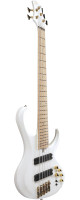 Ibanez BTB605MLM-PWM Bass Workshop BTB Electric Bass 5-String Multi Scale - Pearl White Matte