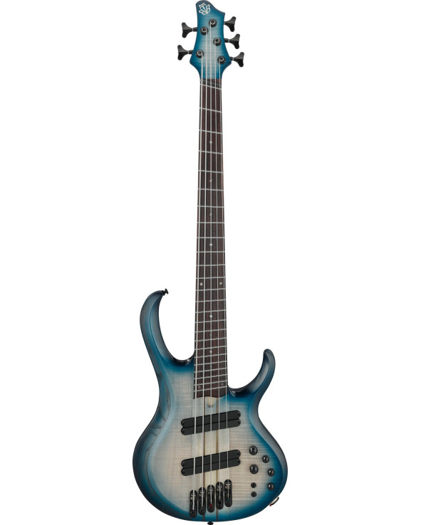 Ibanez BTB705LM-CTL Bass Workshop BTB Electric Bass 5-String Multi Scale - Cosmic Blue Starburst