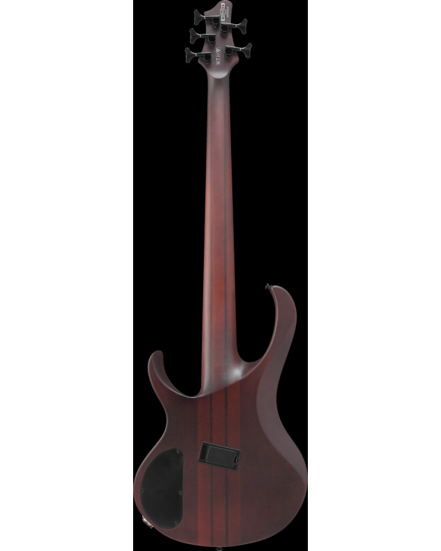 Ibanez BTB705LM-NNF Bass Workshop BTB Electric Bass 5-String Multi Scale - Natural Browned Burst Flat