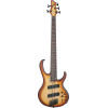 Ibanez BTB705LM-NNF Bass Workshop BTB Electric Bass 5-String Multi Scale - Natural Browned Burst Flat