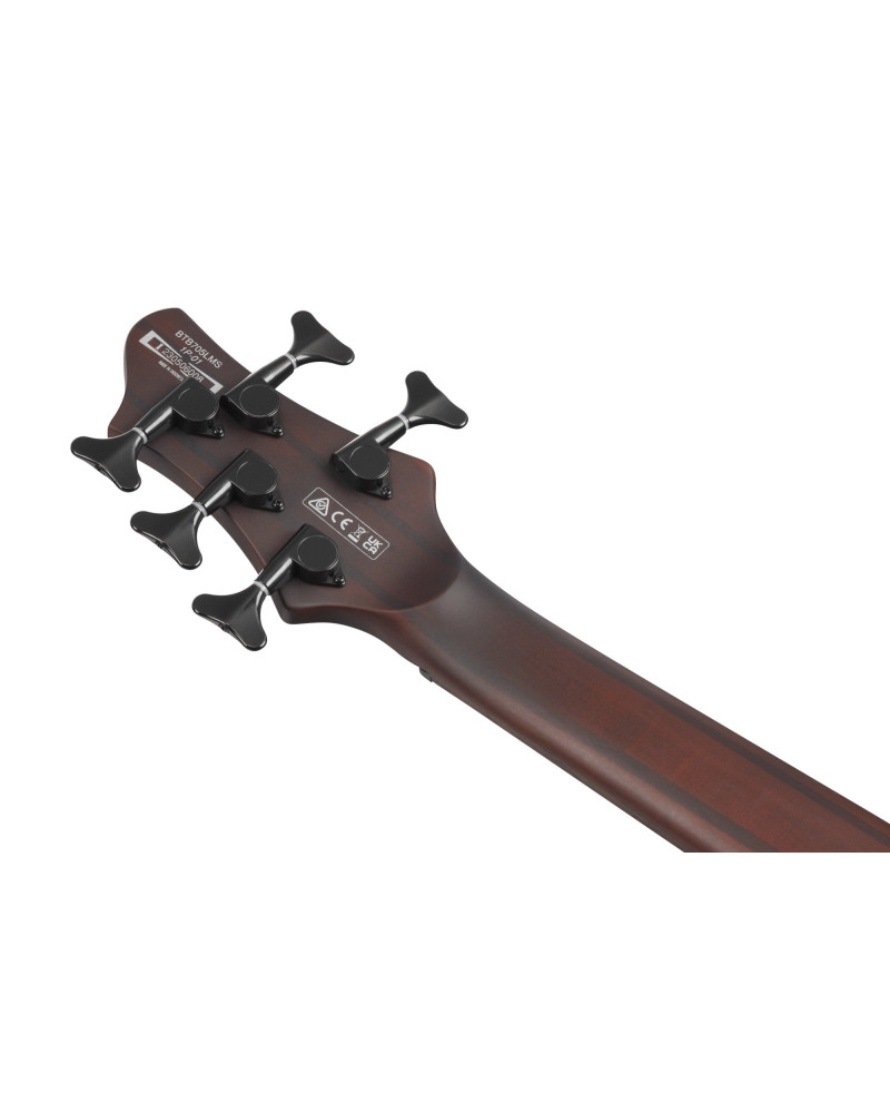 Ibanez BTB705LM-NNF Bass Workshop BTB Electric Bass 5-String Multi Scale - Natural Browned Burst Flat