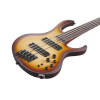Ibanez BTB705LM-NNF Bass Workshop BTB Electric Bass 5-String Multi Scale - Natural Browned Burst Flat