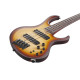 Ibanez BTB705LM-NNF Bass Workshop BTB Electric Bass 5-String Multi Scale - Natural Browned Burst Flat