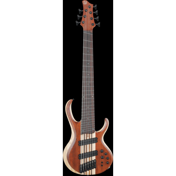 Ibanez BTB7MS-NML Bass Workshop BTB Electric Bass 7-String Multi Scale - Natural Mocha Low Gloss