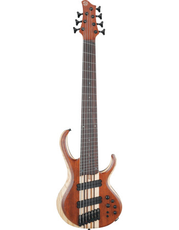 Ibanez BTB7MS-NML Bass Workshop BTB Electric Bass 7-String Multi Scale - Natural Mocha Low Gloss
