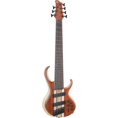 Ibanez BTB7MS-NML Bass Workshop BTB Electric Bass 7-String Multi Scale - Natural Mocha Low Gloss