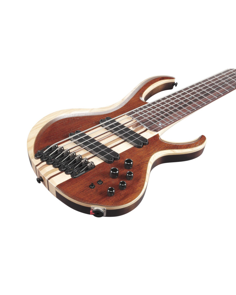 Ibanez BTB7MS-NML Bass Workshop BTB Electric Bass 7-String Multi Scale - Natural Mocha Low Gloss